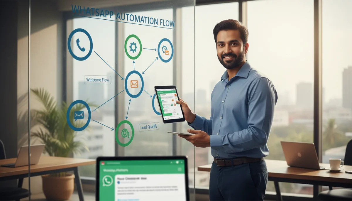 How to Set Up WhatsApp Automation Without Coding in India (2026 Guide)