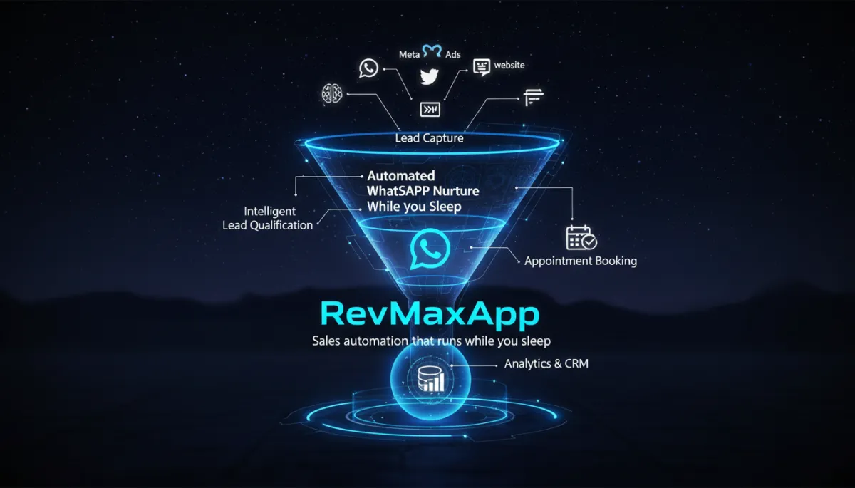 Automate Sales with RevMaxApp: 24/7 AI & CRM