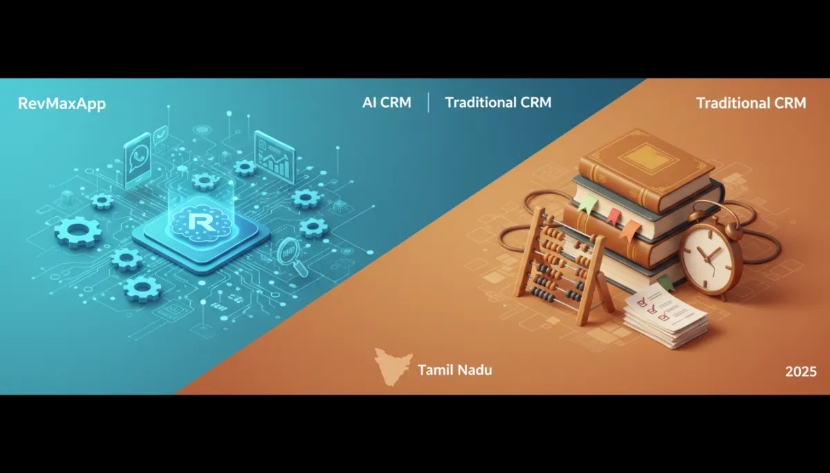 Comparison between AI CRM and traditional CRM for lead management and business automation