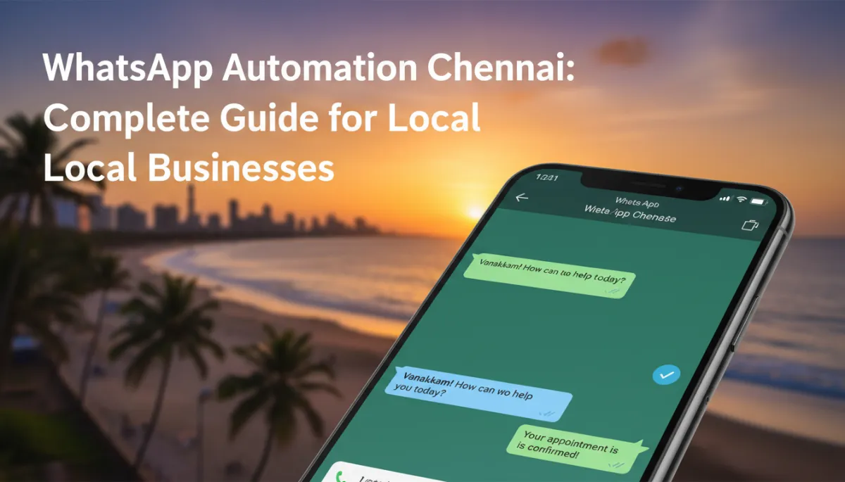 WhatsApp Automation Chennai complete guide for local businesses
