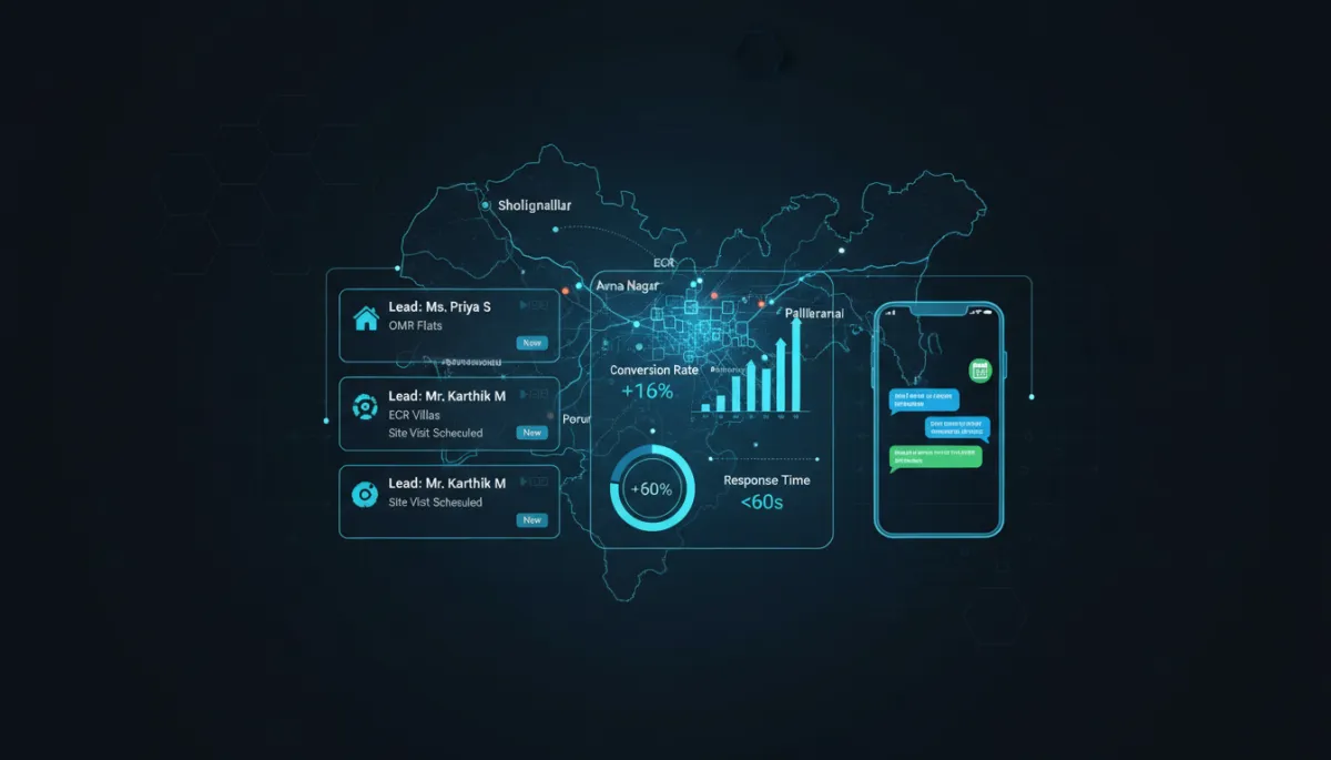 Best real estate CRM software in Chennai 2026 RevMax for builders and brokers