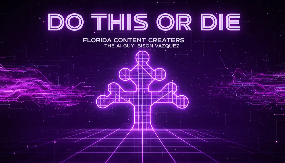 Do This Or Die: How Florida Creators Survive the AI Content Takeover