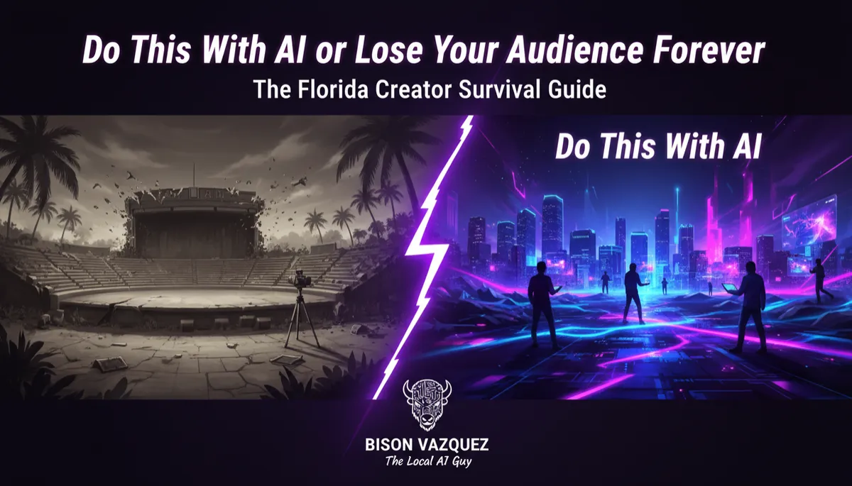 Florida Creator Survival: Embrace AI or Fade Away