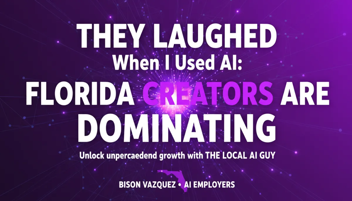 AI Revolution for Florida Content Creators
