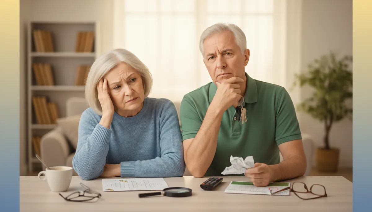 Retired couple frustrated with memory lapses at home
