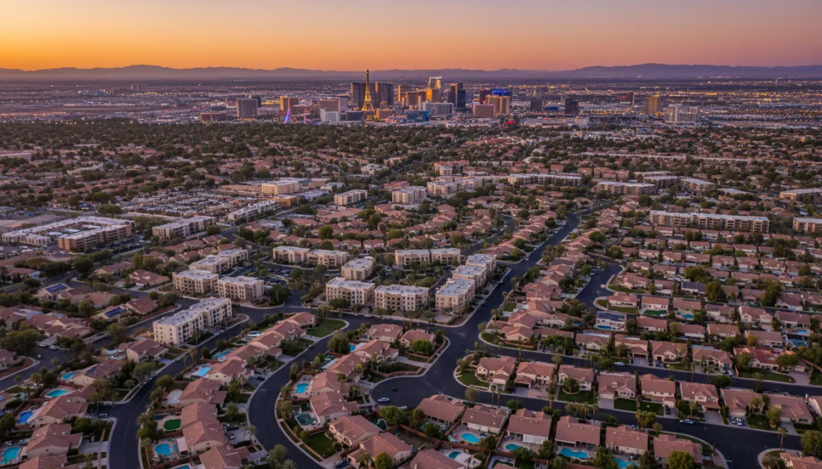 Las Vegas residential neighborhoods attractive for DSCR rental property investments