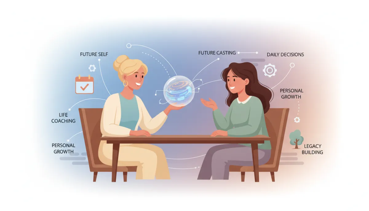 Converse with Your Future Self: Insights & Growth