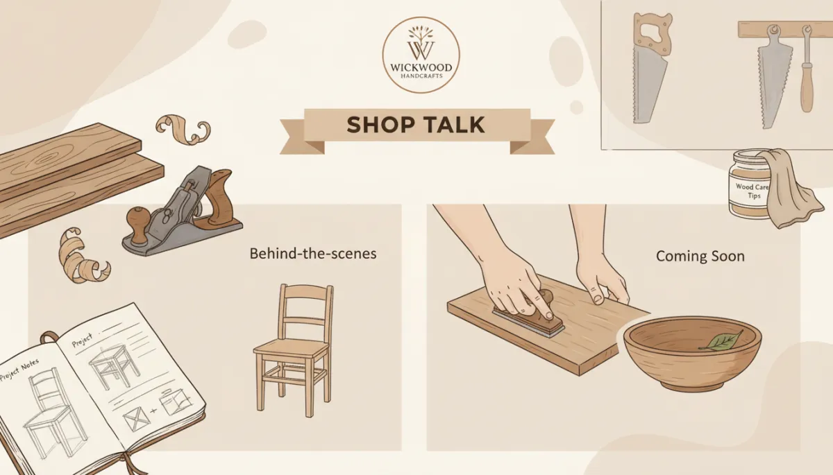 Shop Talk: Wickwood Handcrafts' Woodworking Insights