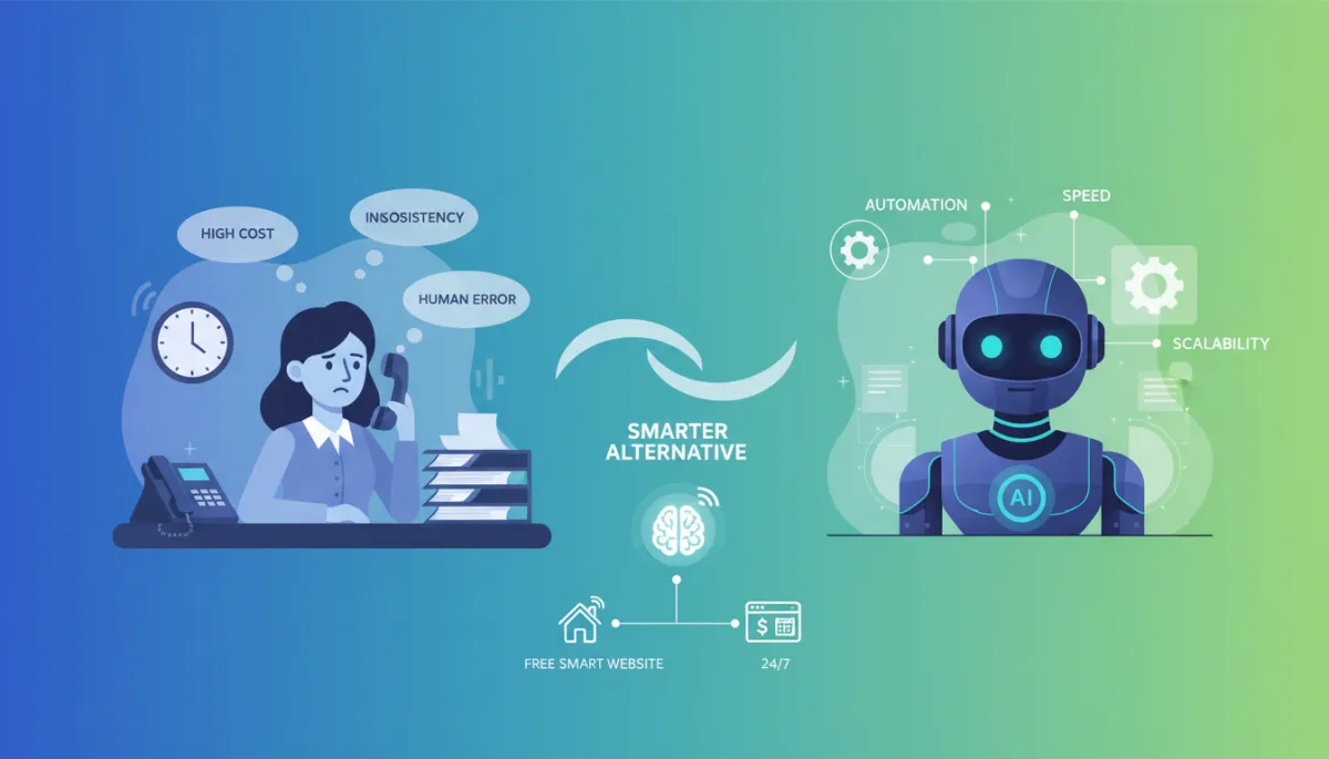 AI vs. Human Receptionist: Business Choice 2026