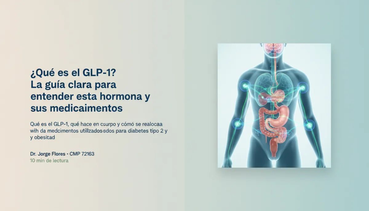 ¿Qué es el GLP-1? La guía clara para entender esta hormona y sus medicamentos