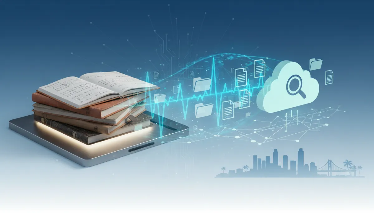 Non-Destructive Lab Notebook Scanning Services