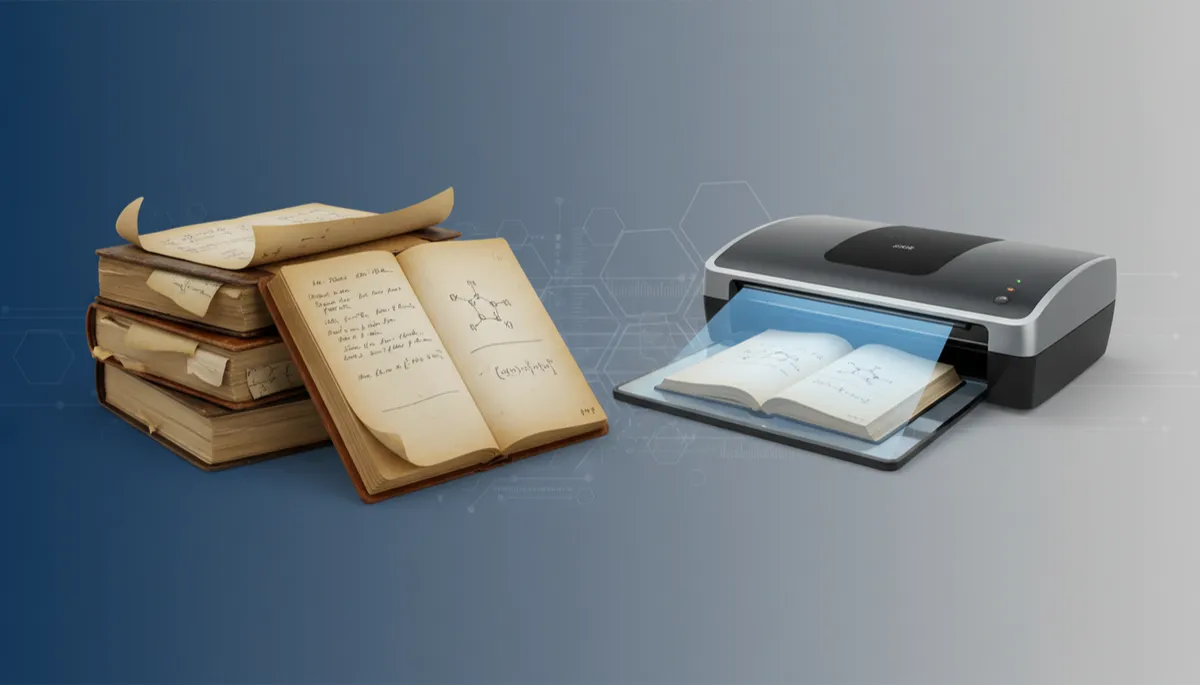 Professional Lab Notebook Scanning Services