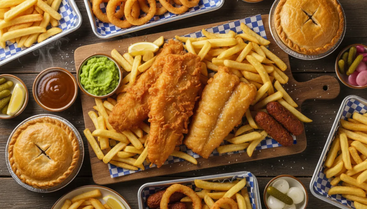 Top Menu Picks at West Bromwich Chippy