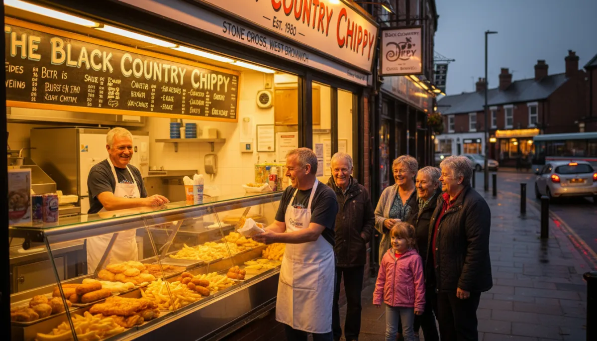 Stone Cross & West Bromwich: Community Behind Chippy