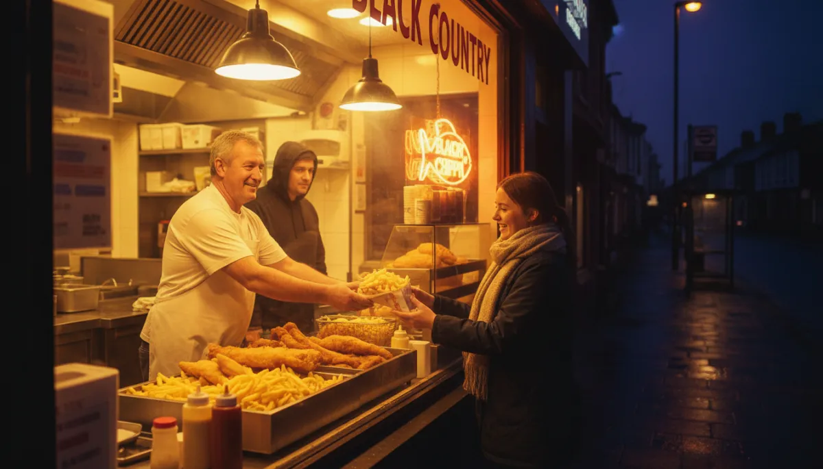 Late Night Chippy Run: Fish & Chips West Bromwich