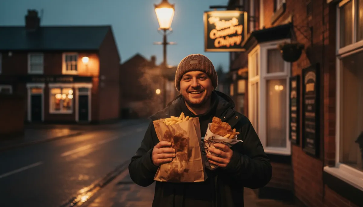 Enjoy Fish and Chips from The Black Country Chippy