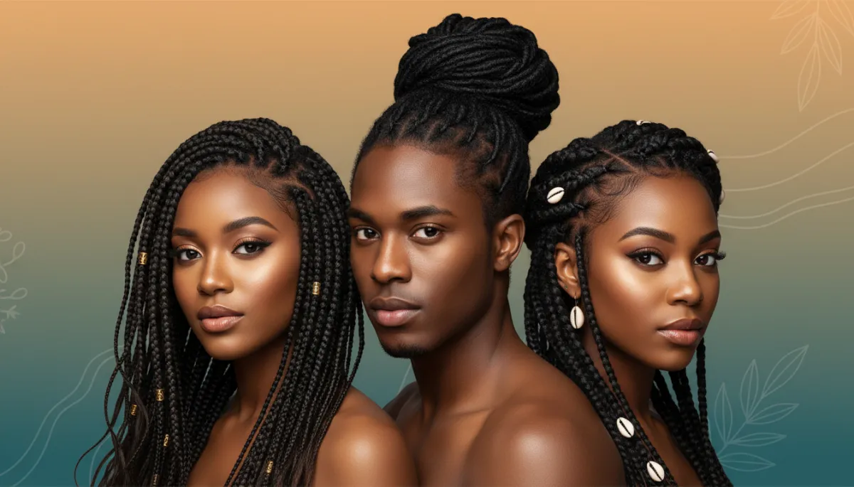 Beautiful Braids & Locs for Natural Hair