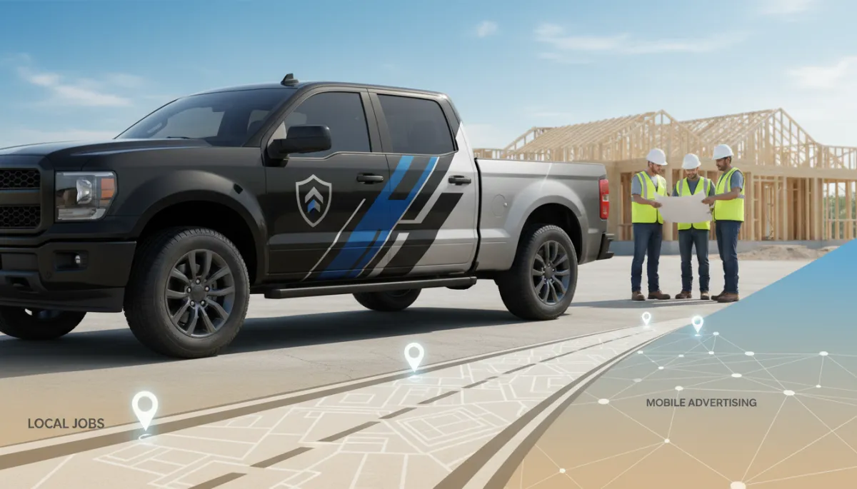 Boost Contractor Trust with Vehicle Wraps