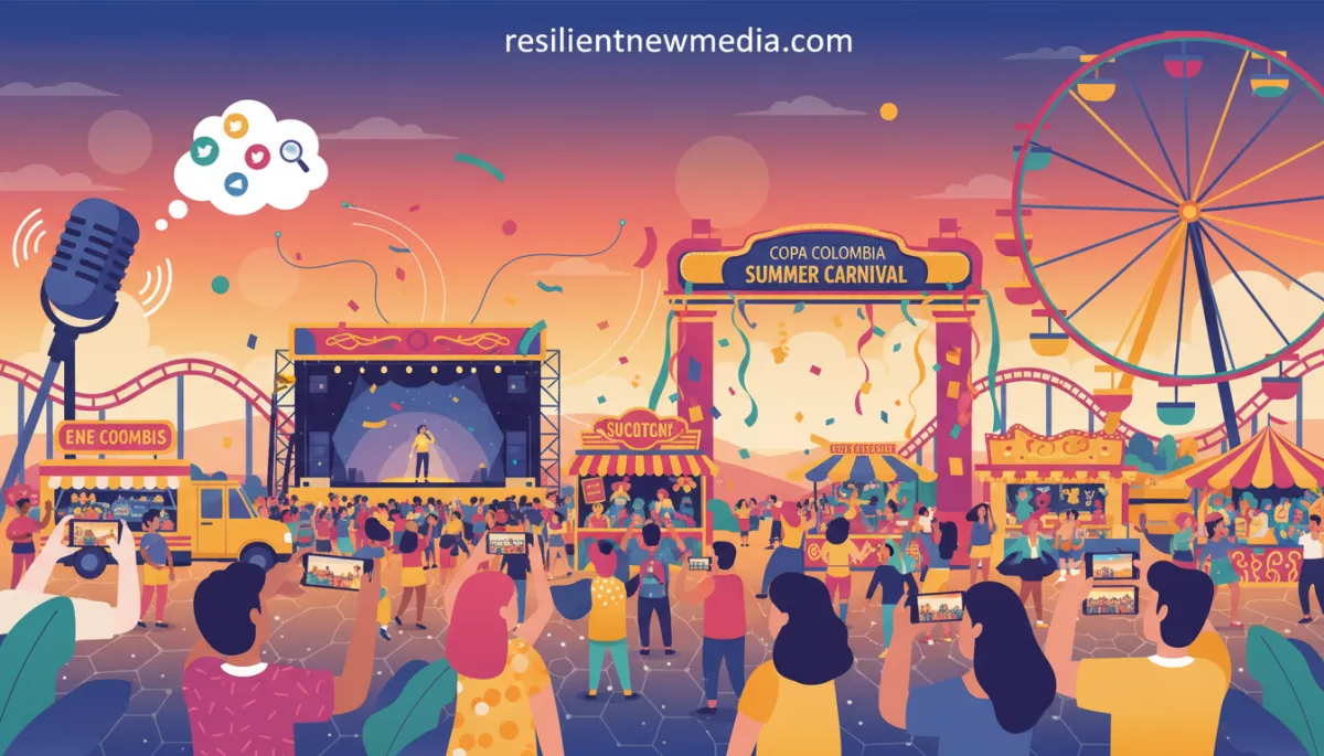 Maximize Event Media for Copa Colombia Carnival