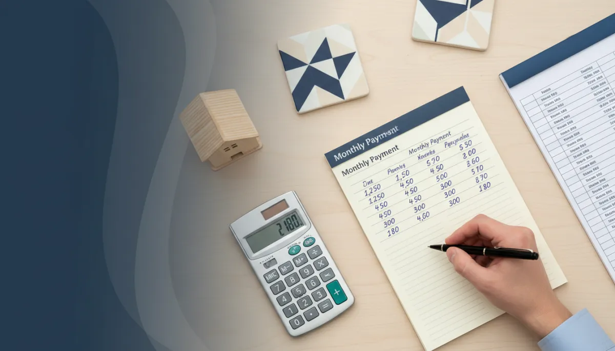 Calculating monthly mortgage payment for a Fairfax, VA home