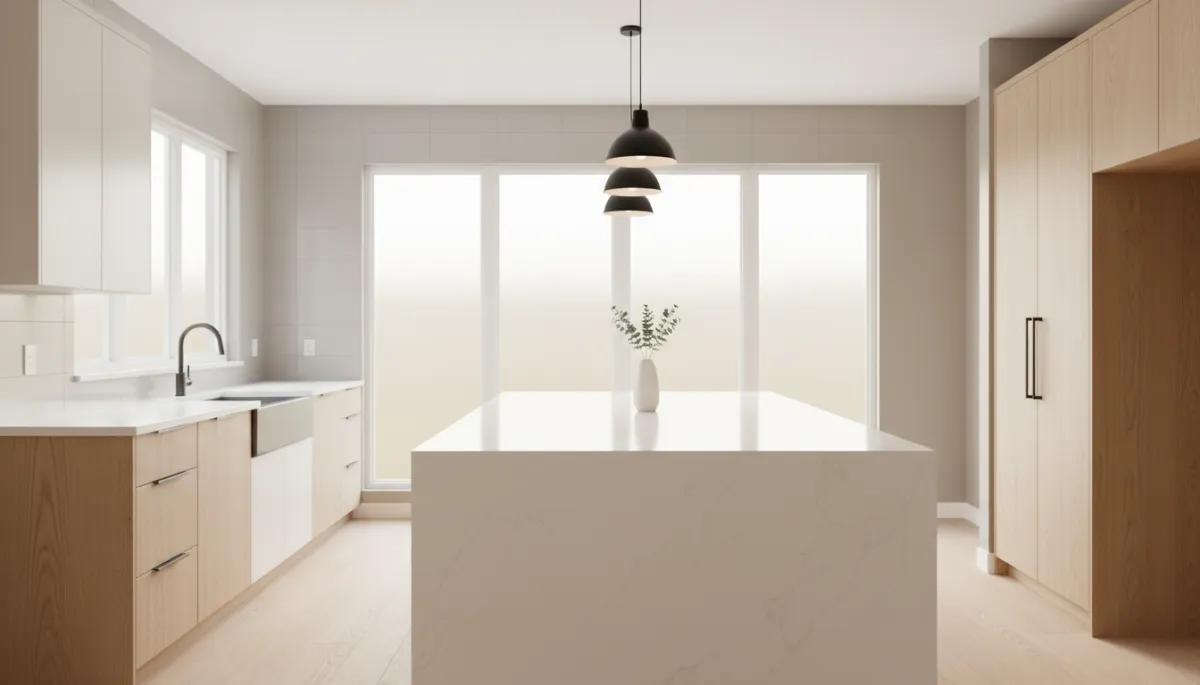Bright, spotless kitchen prepared for Vienna VA home showings