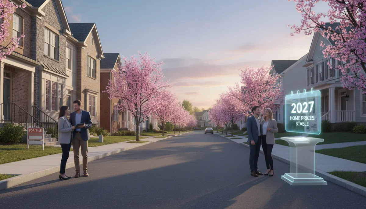 Homebuyers in Arlington reviewing mortgage options with a real estate agent