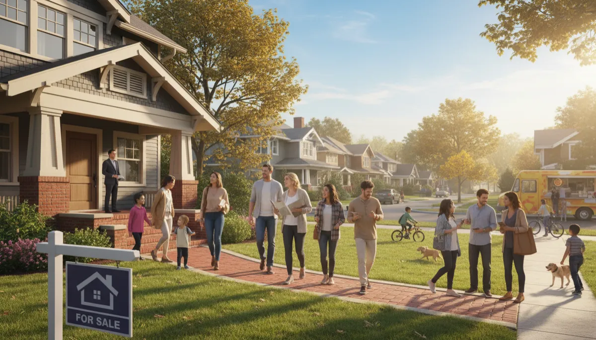 Add another image. Context: This is for a blog post about "What Happens in the First Weekend After I List My Arlington Home?". Style: Professional quality, photorealistic, high resolution