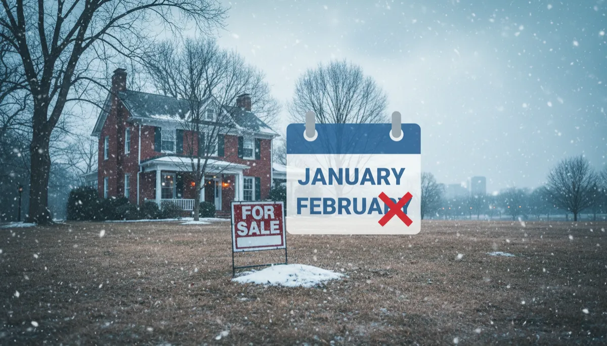 Add another image. Context: This is for a blog post about "What Is the Hardest Month to Sell a House in Arlington?". Style: Professional quality, photorealistic, high resolution