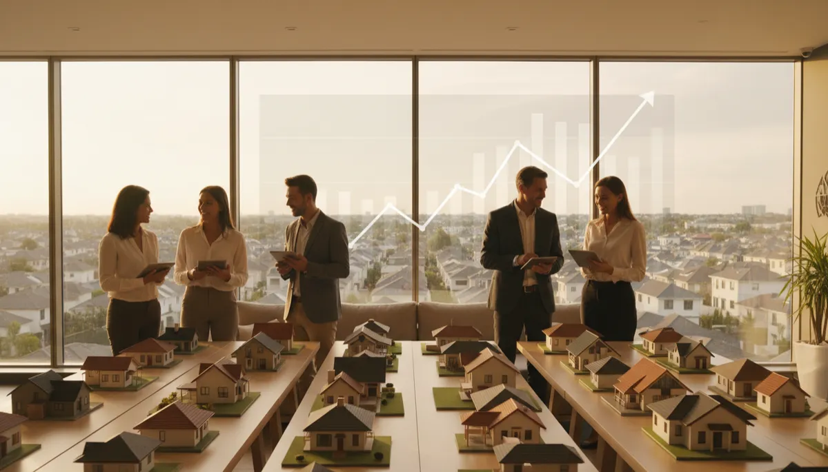 Add another realistic image. Context: This is for a blog post about "How Do I Make an Offer When More Homes Are for Sale?". Style: Professional quality, photorealistic, high resolution