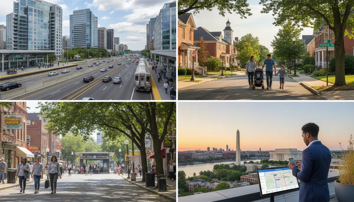 Best Commutes from Tysons, VA to Washington, DC
