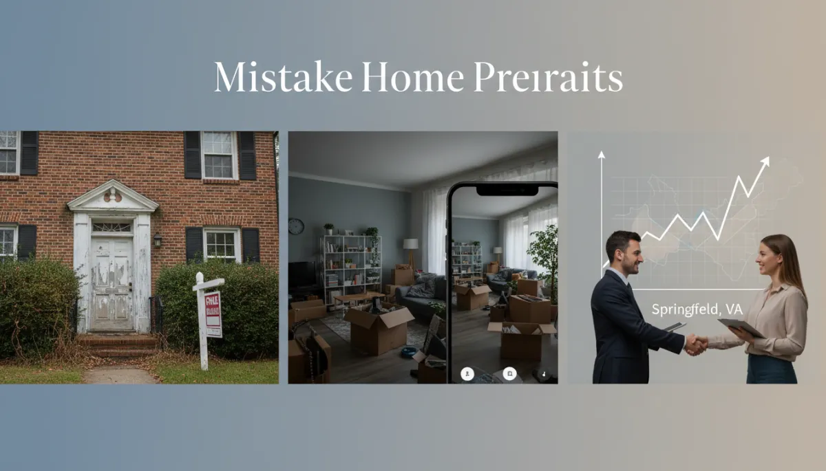 Avoid Home Selling Mistakes in Springfield, VA