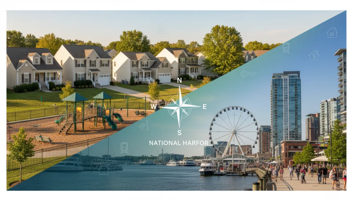 Oxon Hill vs. National Harbor: Home Buying Guide