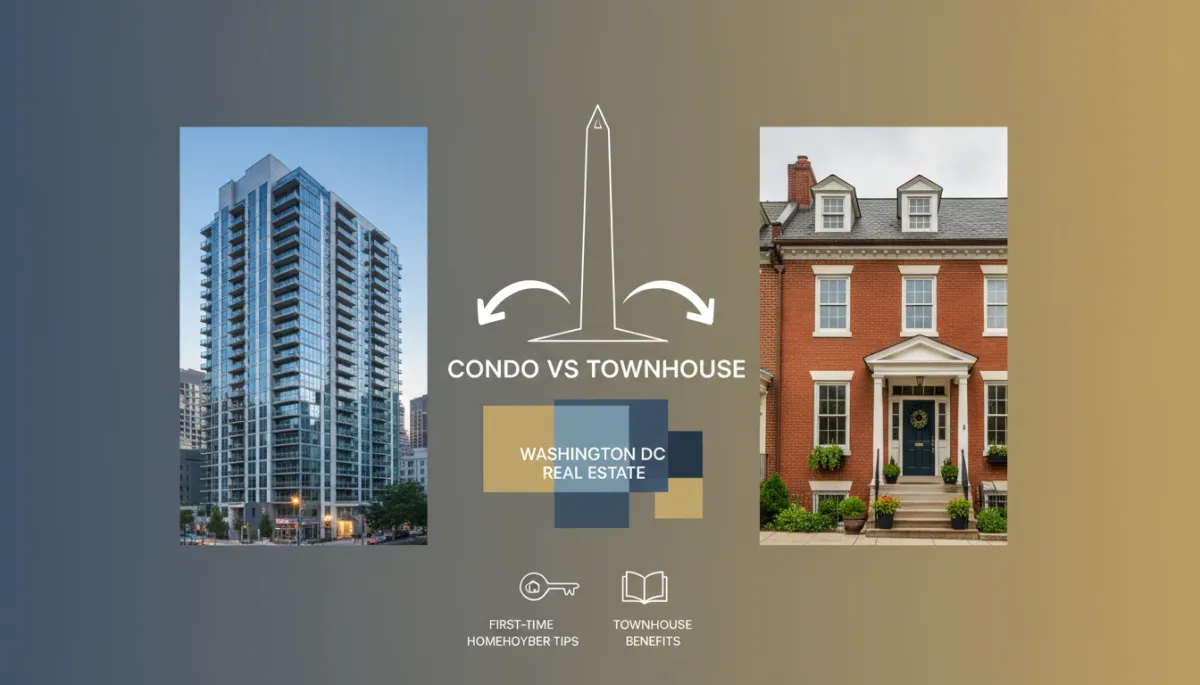 Condo vs Townhouse: Buying in Washington DC