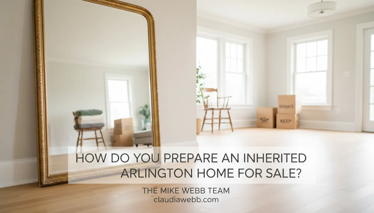 Prepare Inherited Arlington Home for Sale