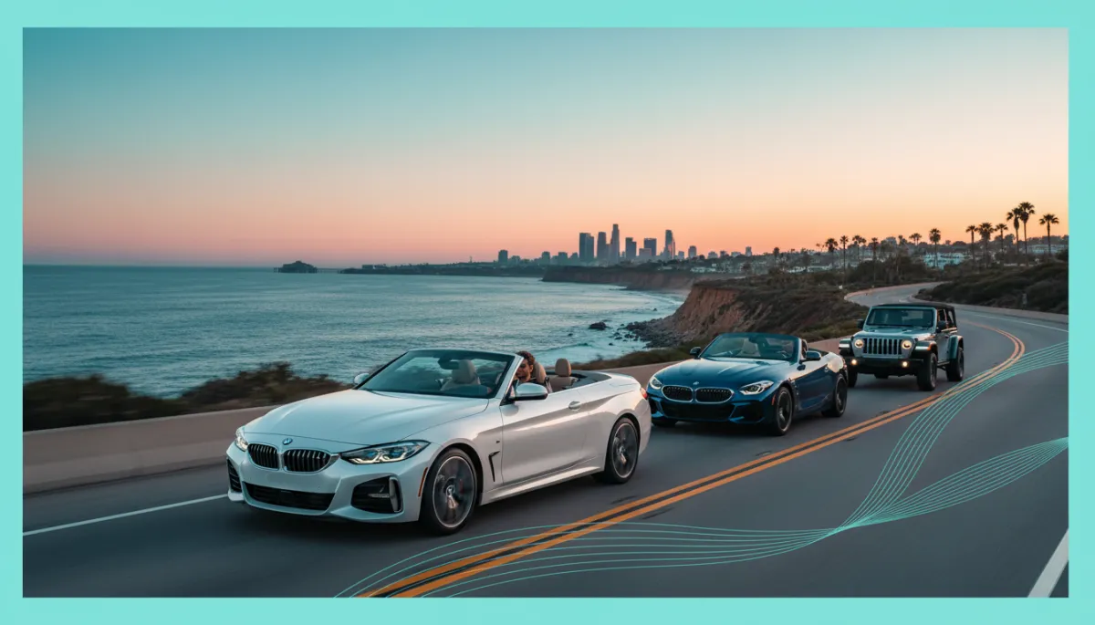 Top Convertible Rentals in LA for 2026 Coastal Drives