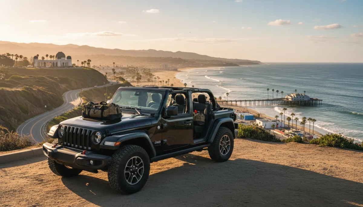 Rent a Jeep Wrangler in Los Angeles for Adventure