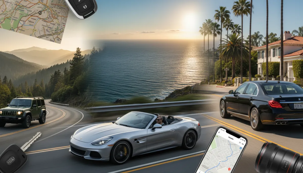 Scenic Drives in LA: Iconic Routes & Rental Cars