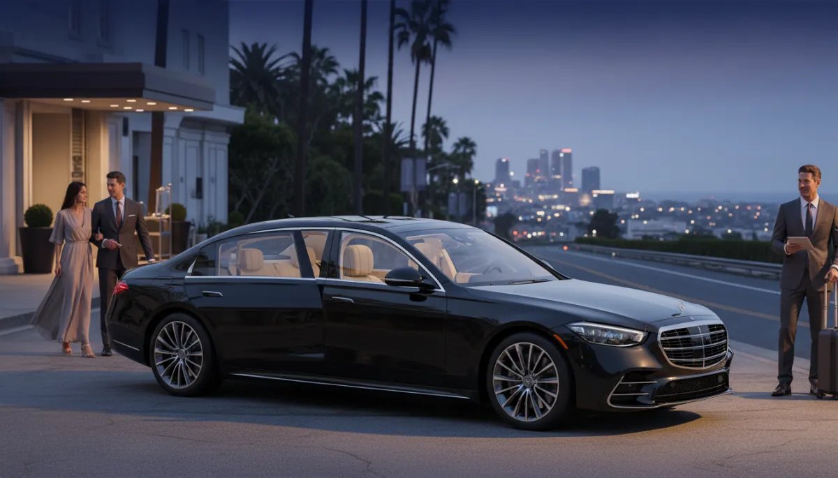 Luxury Car Rental: Mercedes-Benz S-Class in LA