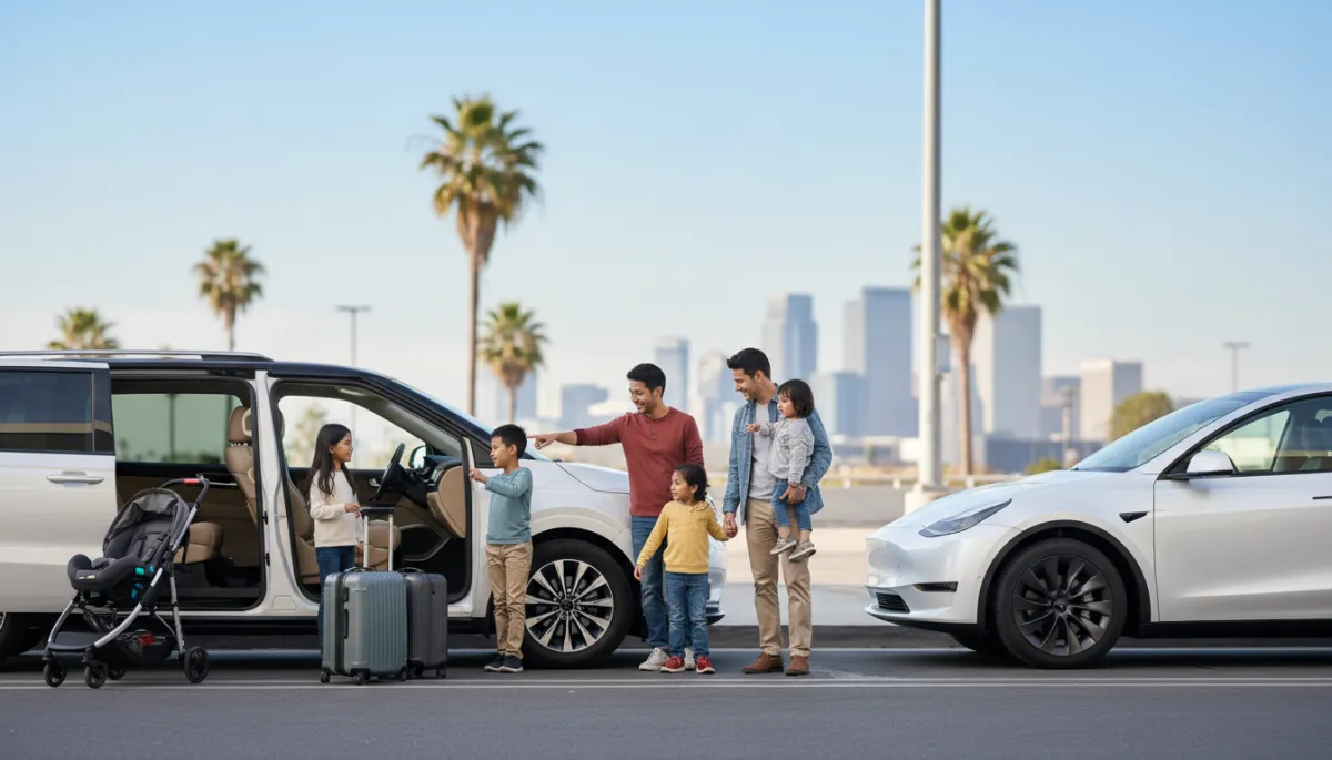 Best Family Rental Cars in Los Angeles