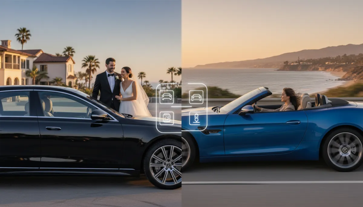 Luxury Car Rentals for Weddings in Los Angeles