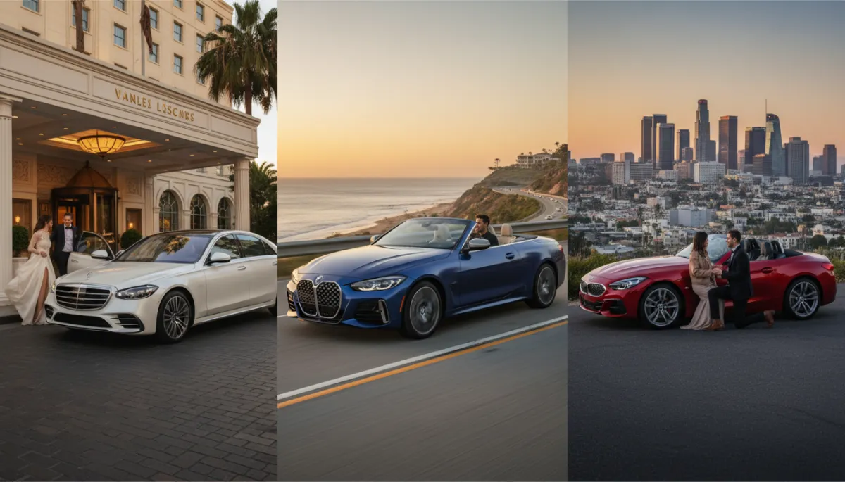 Luxury Car Rentals for Special Occasions in LA