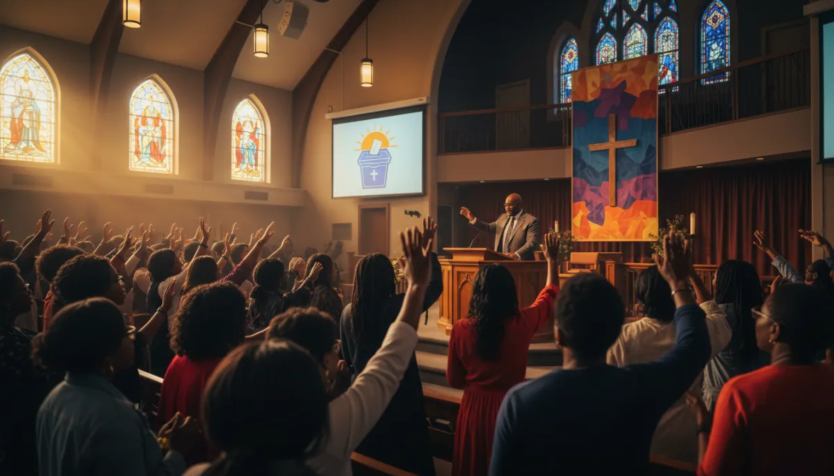 Bishop Barber Urges Black Voters at Big Bethel AME