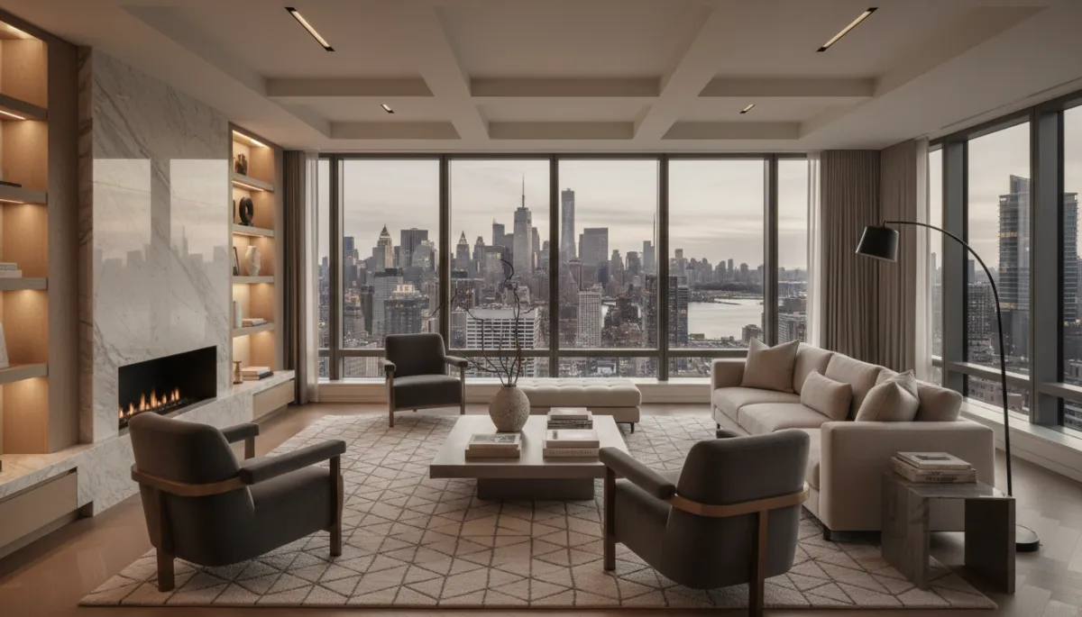 Luxury Manhattan condo appealing to international real estate investors Luxury Manhattan condo appealing to international real estate investors