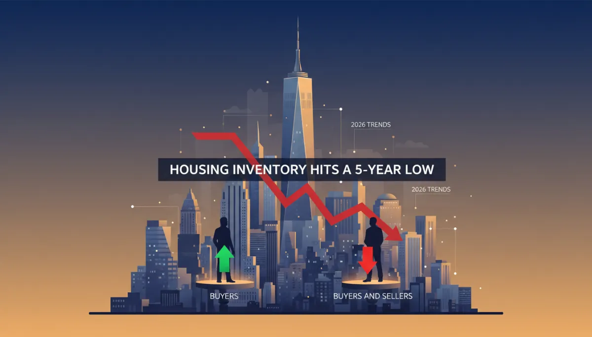 NYC Housing Market 2026: Inventory Hits 5-Year Low