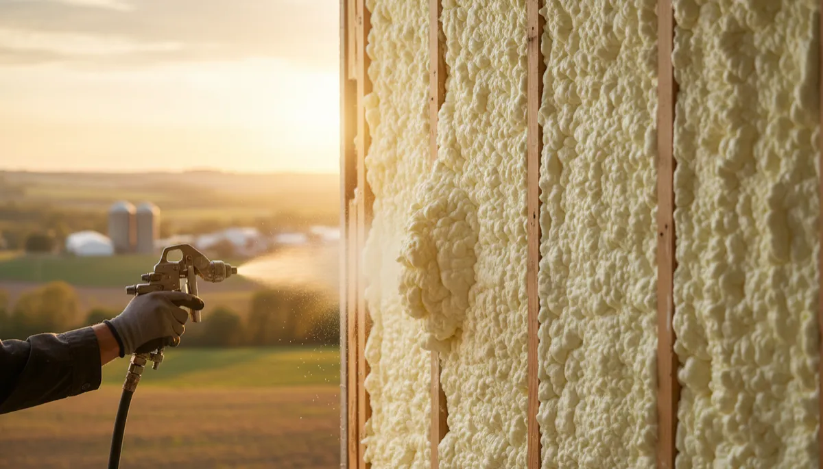 Spray Foam Insulation in Waukon, Iowa | Homeowners Guide