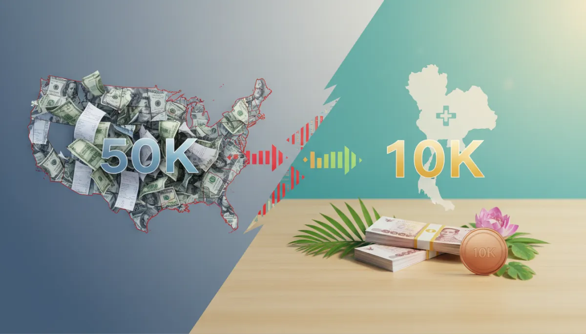 US vs. Phuket: Health Cost Comparison