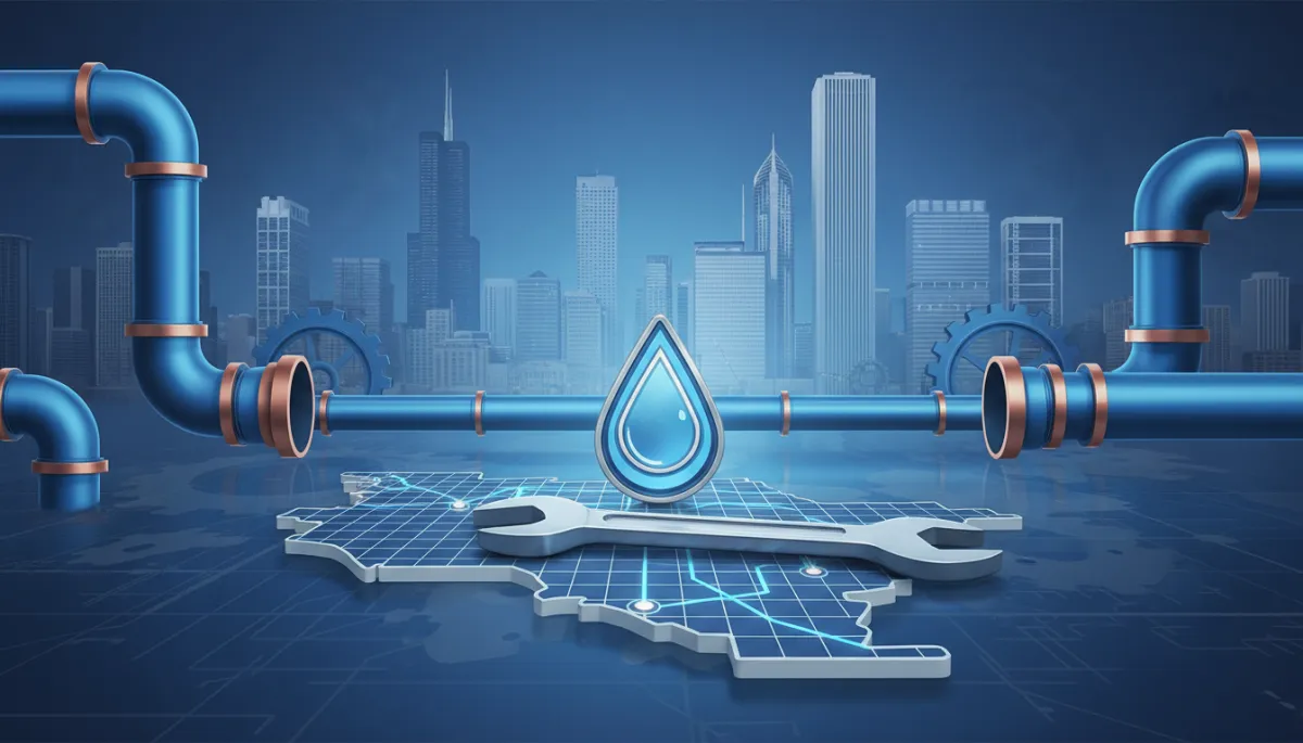 A map of Chicago highlighting top plumbing services by neighborhood