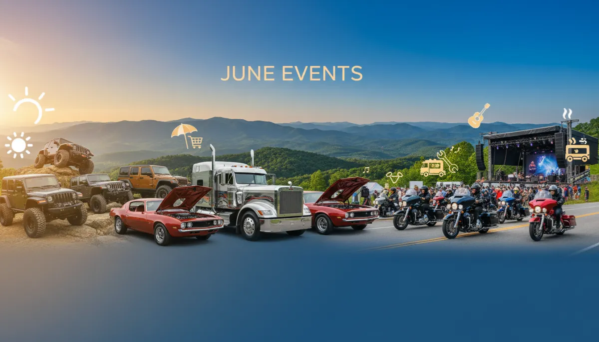 June 2026 Events in Maggie Valley: Cars & Rallies