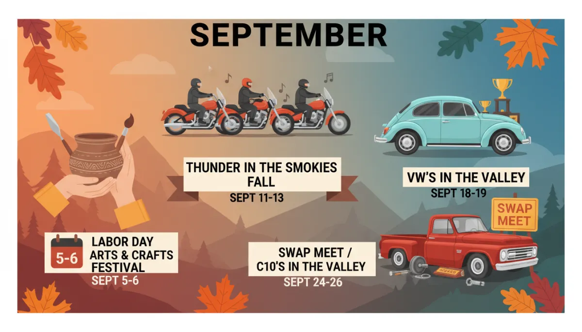 Explore September Festivals in Maggie Valley 2026