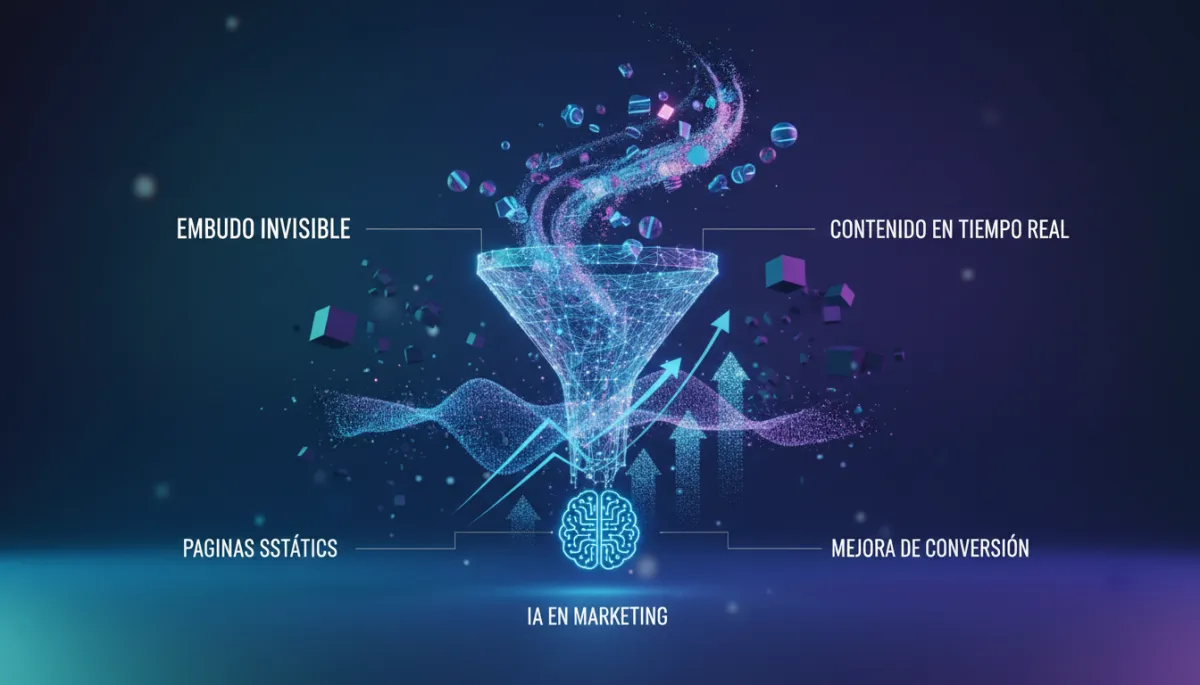 IA Transforma Marketing: Embudo Invisible Dinámico